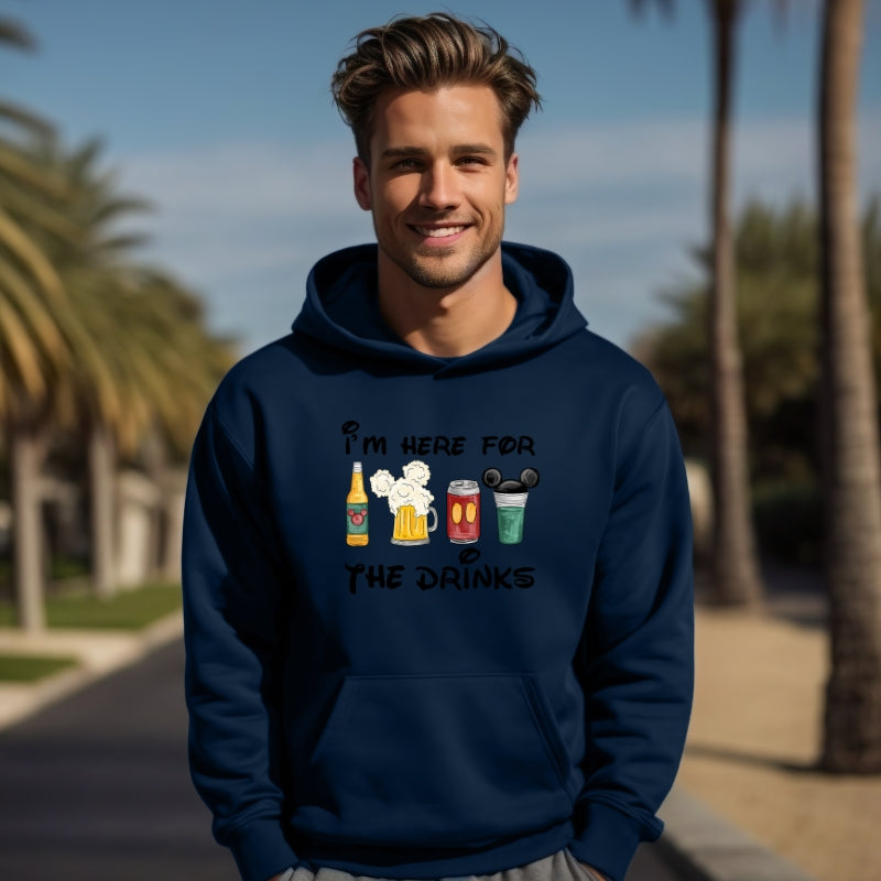 Adult  Unisex Hoodie For Travel Disney