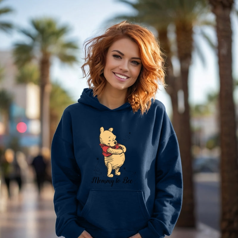 Adult  Unisex Hoodie For Mom To Bee Disney