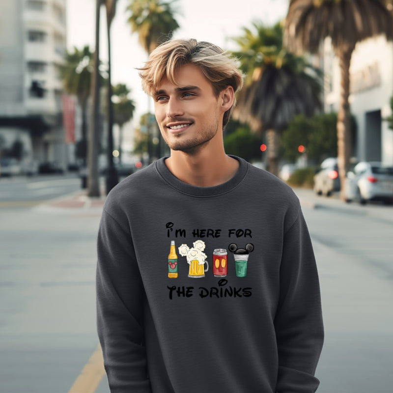 Adult Unisex Sweatshirt For Travel Disney