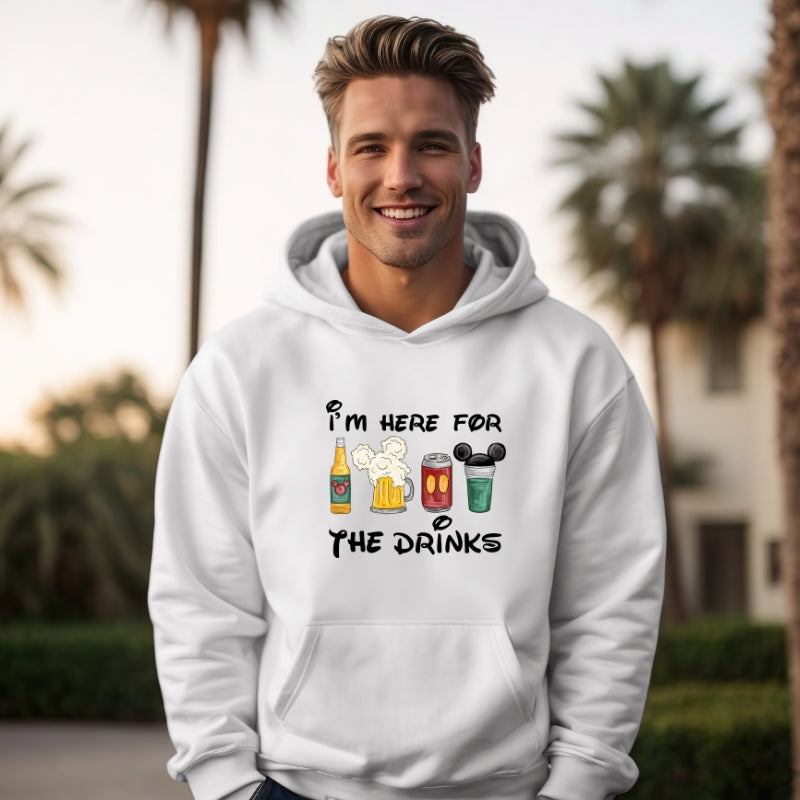 Adult  Unisex Hoodie For Travel Disney