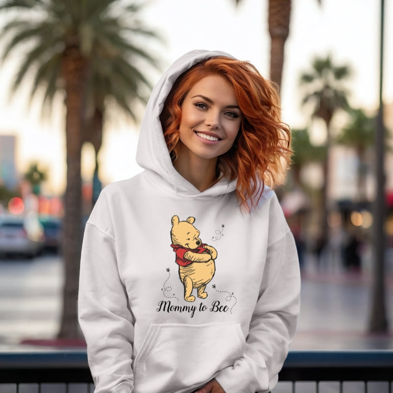 Adult  Unisex Hoodie For Mom To Bee Disney