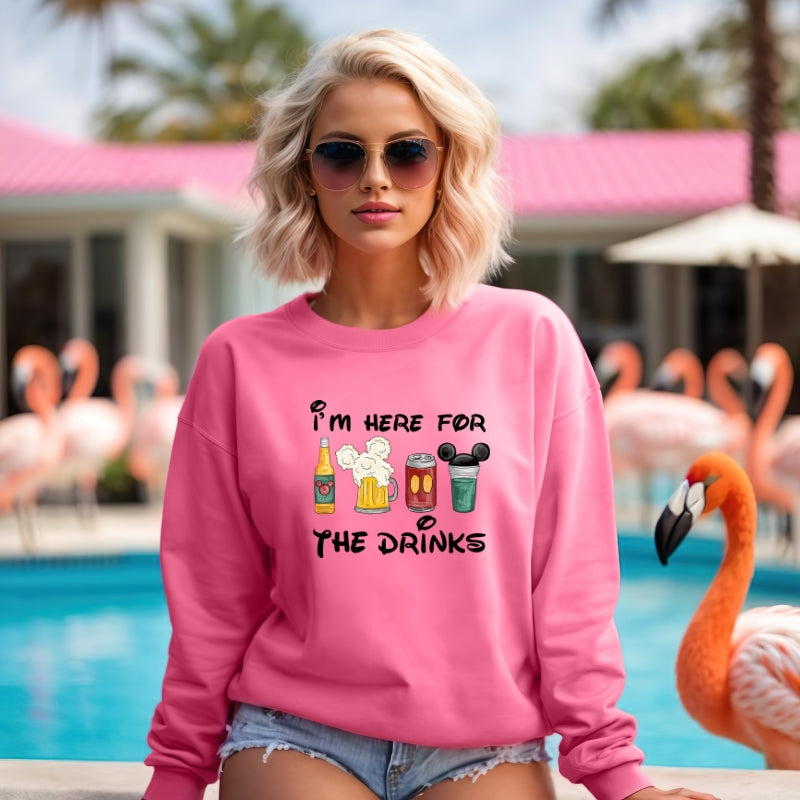 Adult Unisex Sweatshirt For Travel Disney