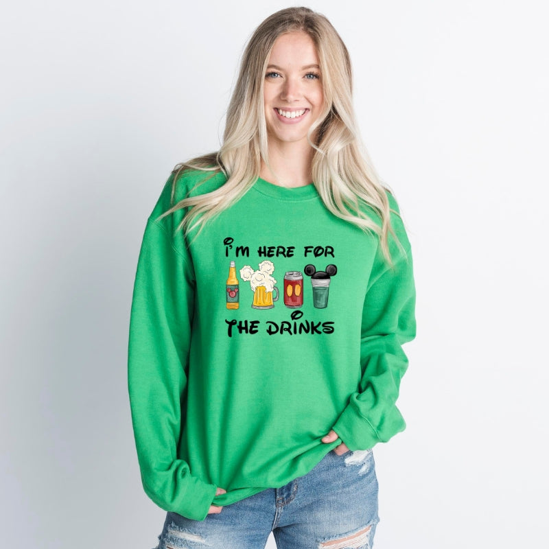 Adult Unisex Sweatshirt For Travel Disney