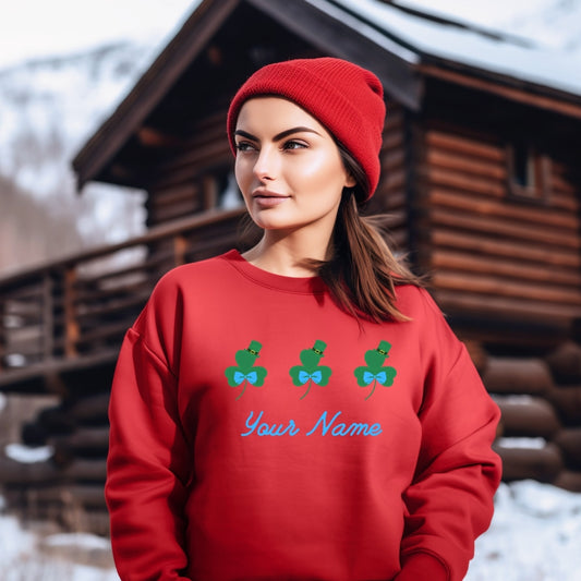 Adult Unisex Sweatshirt For Patrick Day