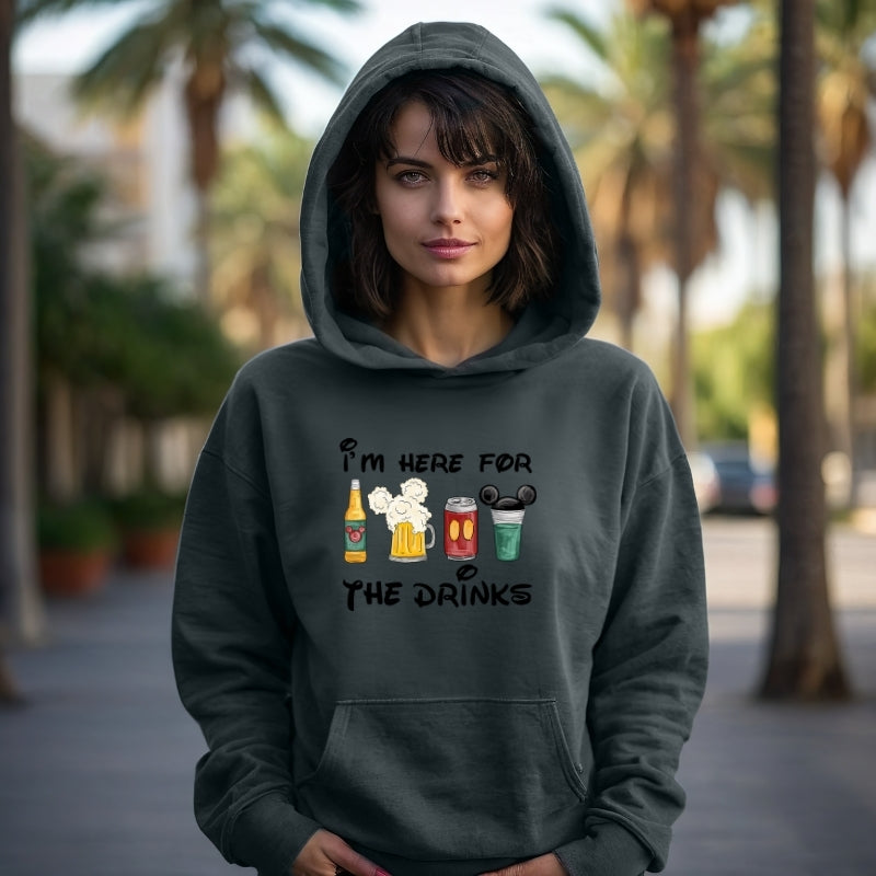 Adult  Unisex Hoodie For Travel Disney