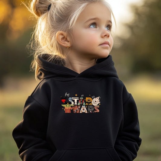 Kids Unisex Hoodie For Disney Star Wars