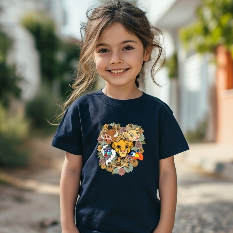 Kids Unisex Tshirt For Disney Lion King