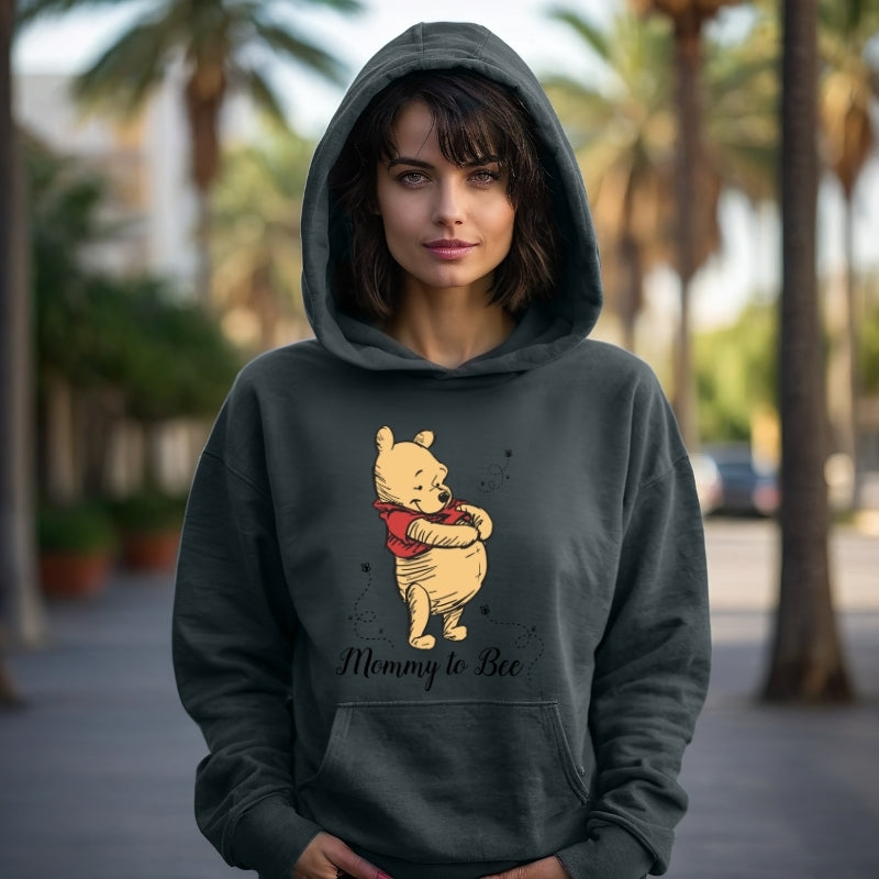 Adult  Unisex Hoodie For Mom To Bee Disney