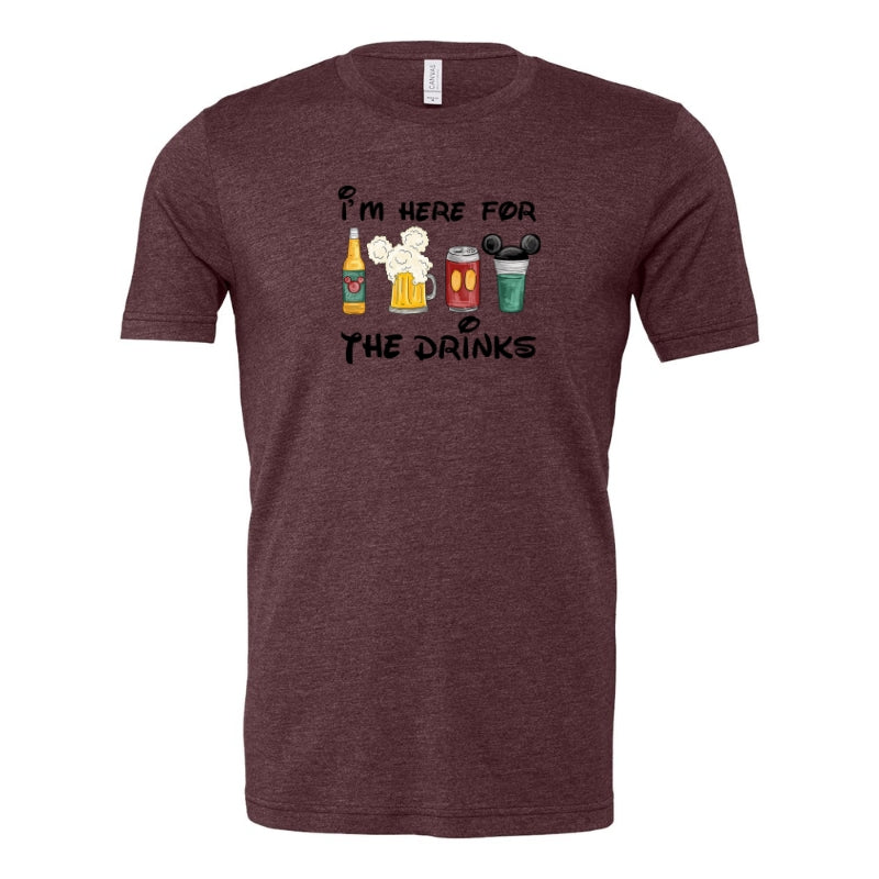 Adult Unisex Tshirt For Travel Disney