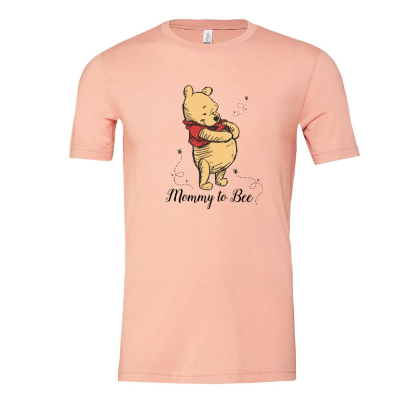 Adult Unisex Tshirt For Mom To Bee Disney