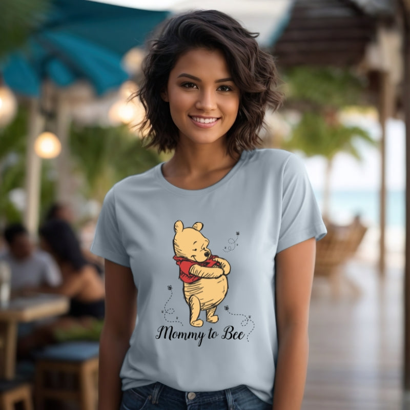 Adult Unisex Tshirt For Mom To Bee Disney