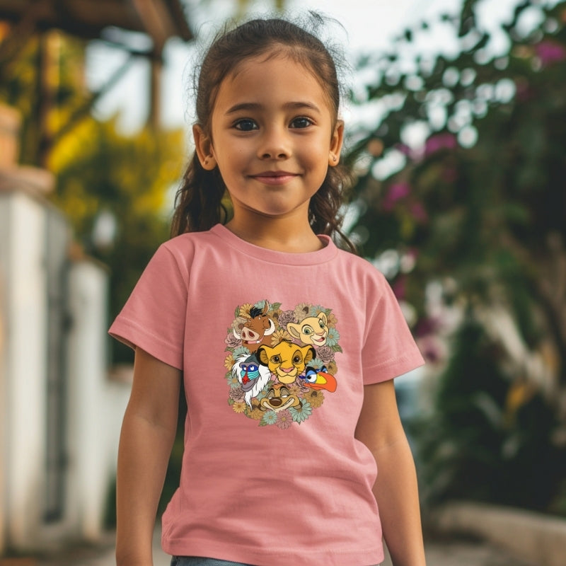 Kids Unisex Tshirt For Disney Lion King