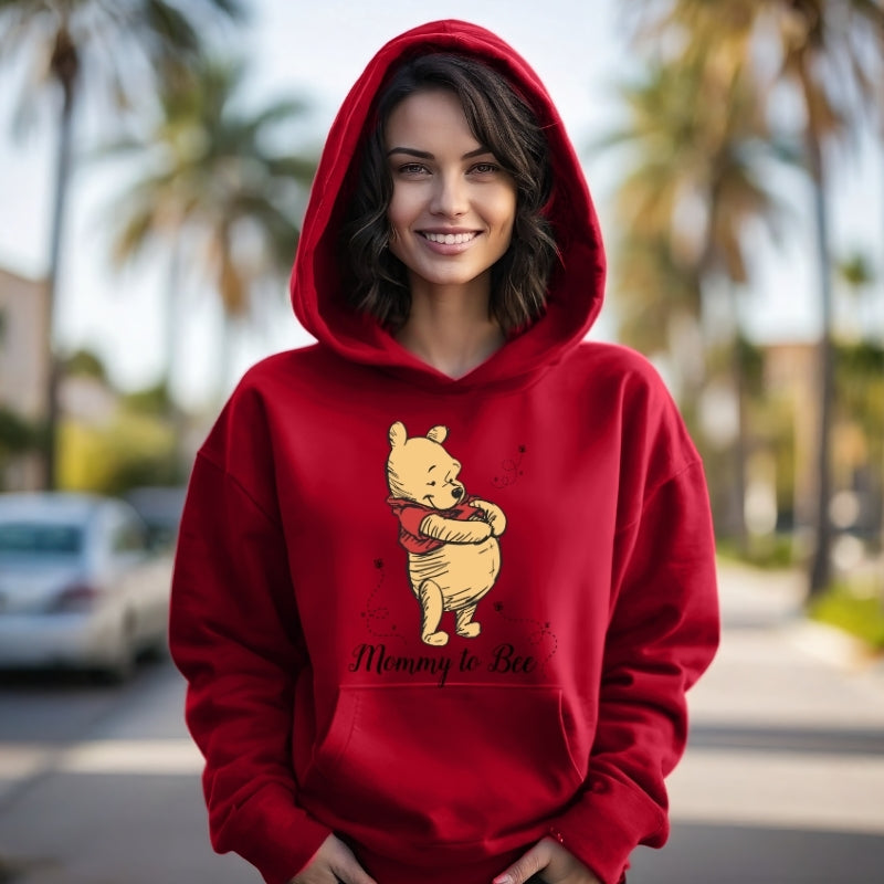 Adult  Unisex Hoodie For Mom To Bee Disney