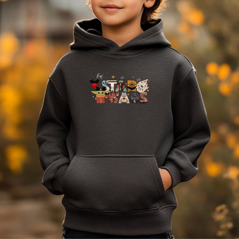 Kids Unisex Hoodie For Disney Star Wars