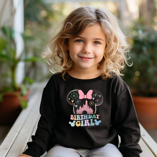 Kids Unisex Sweatshirt For Birthday Disney