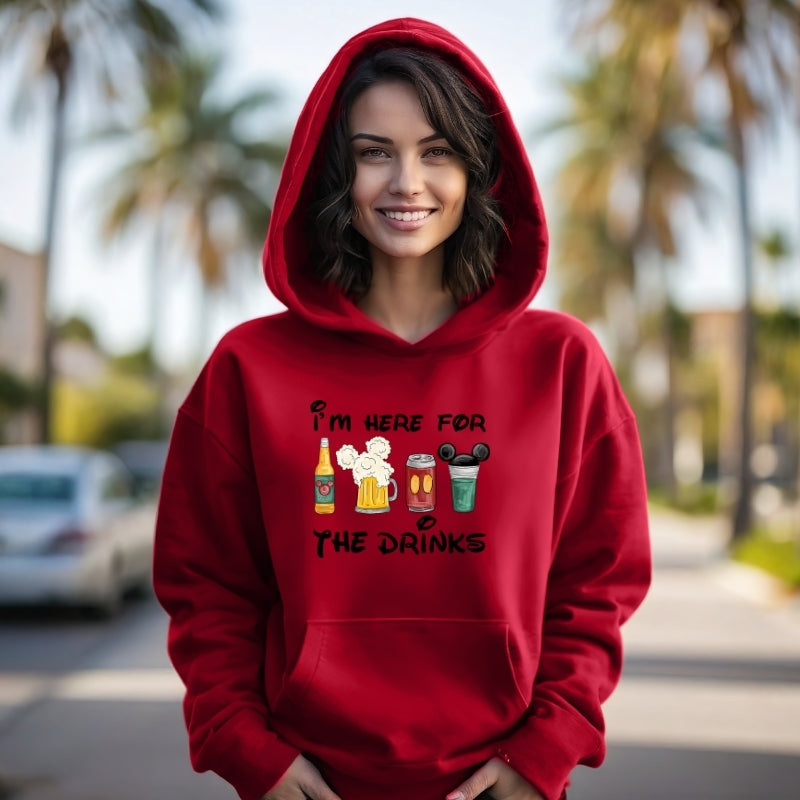 Adult  Unisex Hoodie For Travel Disney