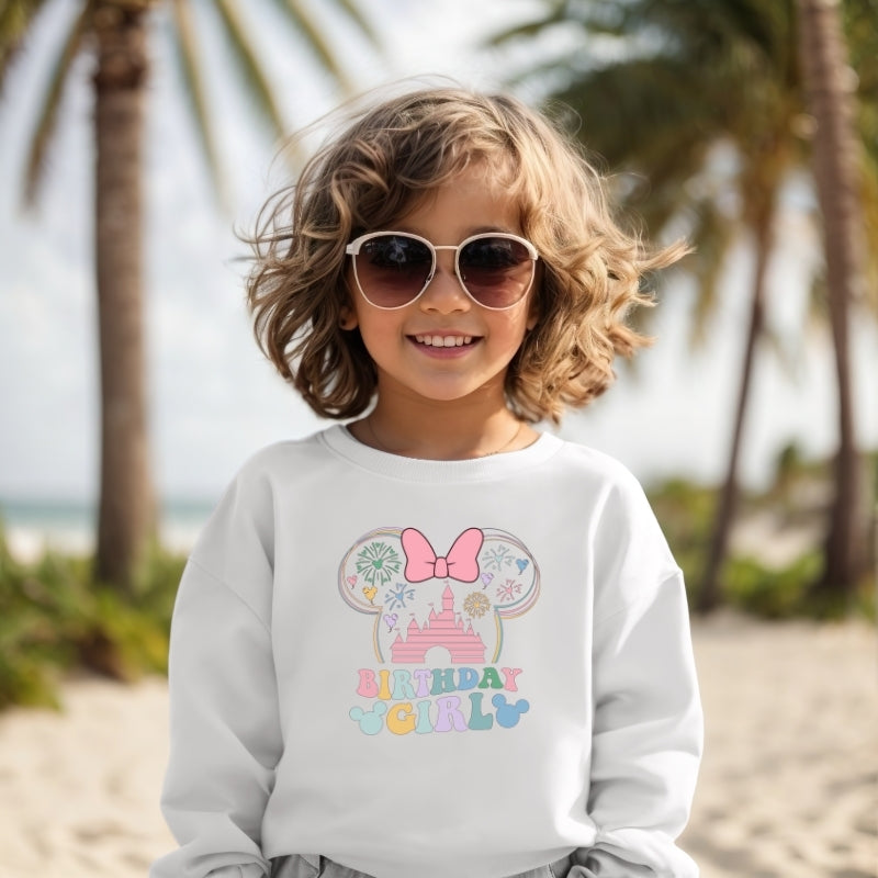 Kids Unisex Sweatshirt For Birthday Disney