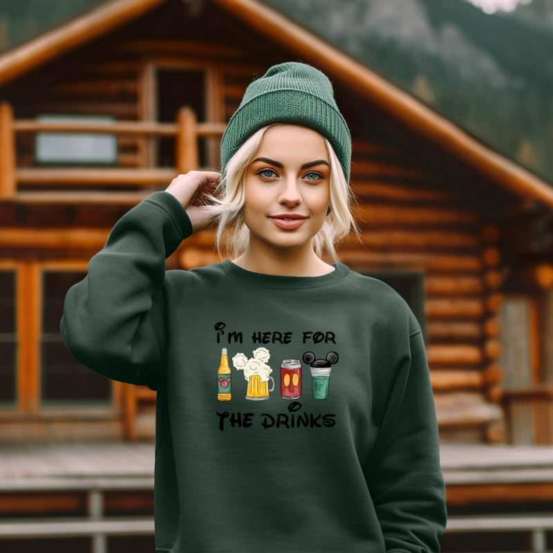 Adult Unisex Sweatshirt For Travel Disney