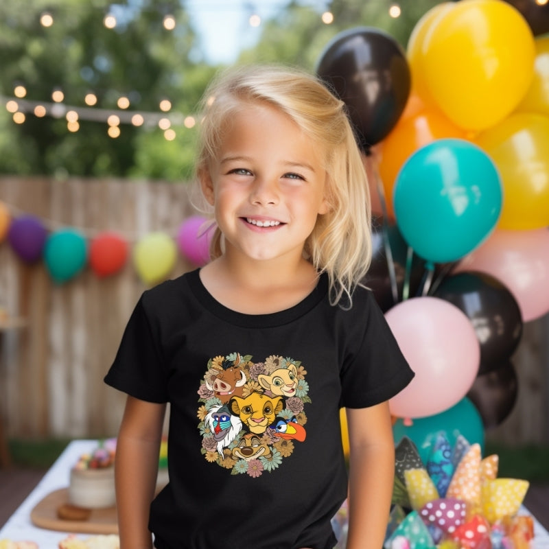 Kids Unisex Tshirt For Disney Lion King