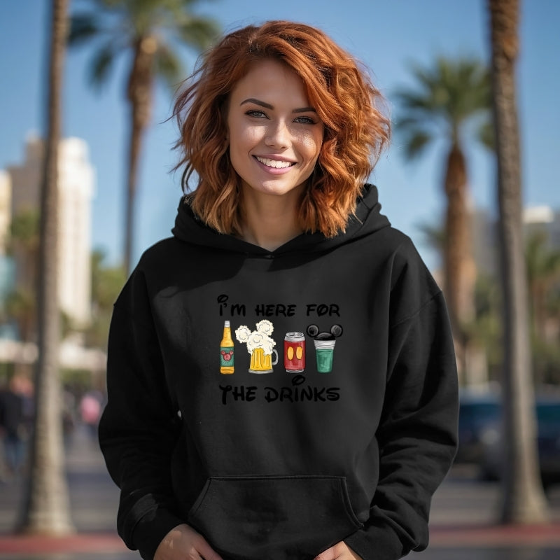 Adult  Unisex Hoodie For Travel Disney