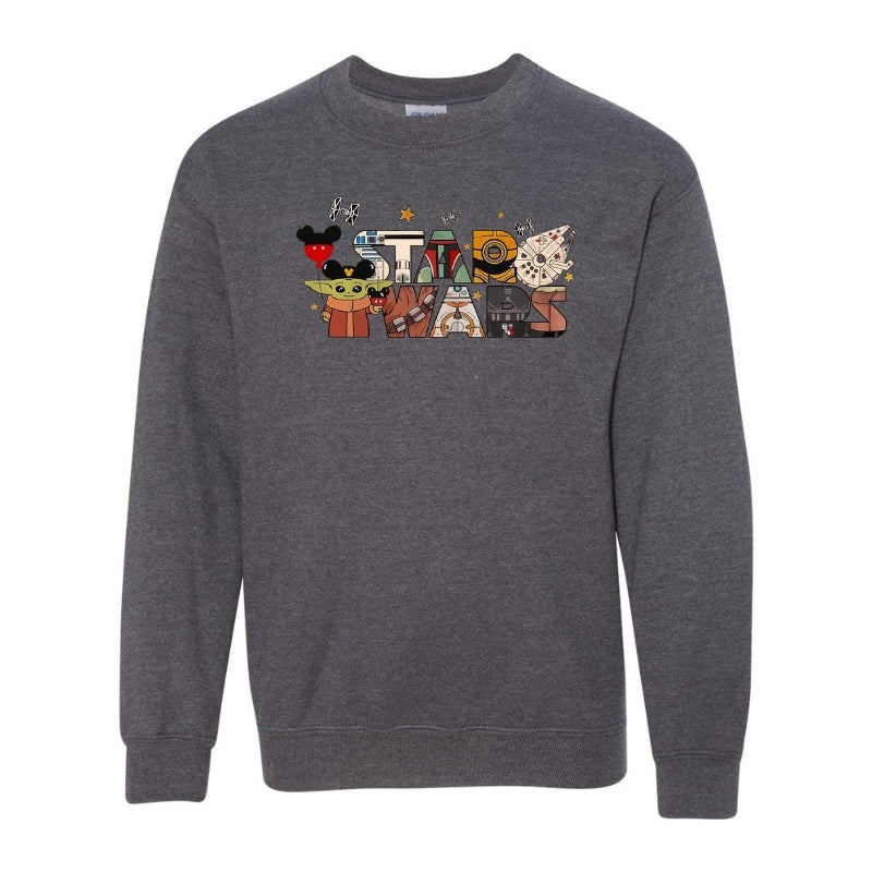 Kids Unisex Sweatshirt For Disney Star Wars