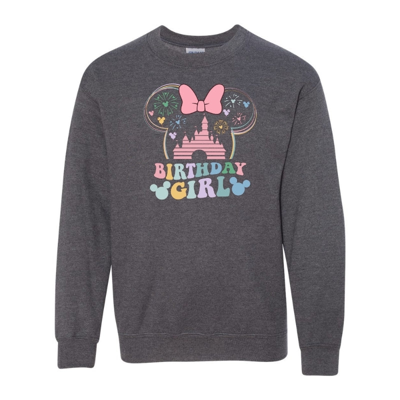 Kids Unisex Sweatshirt For Birthday Disney