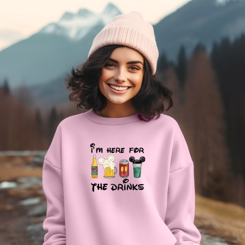 Adult Unisex Sweatshirt For Travel Disney