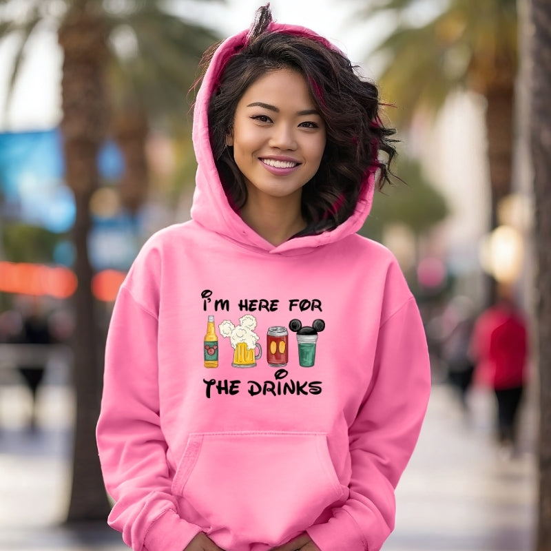 Adult  Unisex Hoodie For Travel Disney