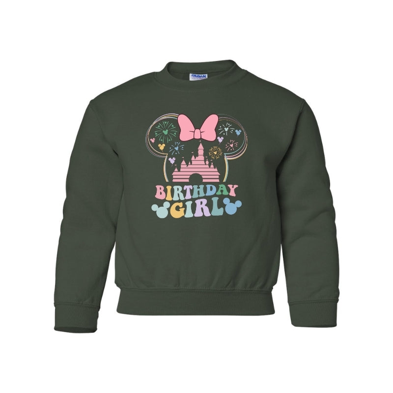 Kids Unisex Sweatshirt For Birthday Disney