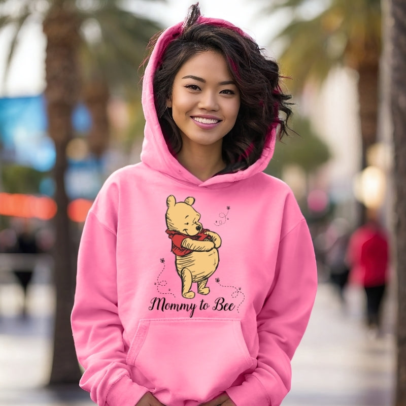 Adult  Unisex Hoodie For Mom To Bee Disney