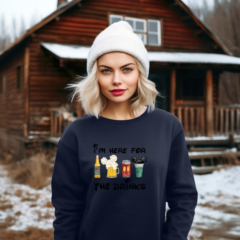 Adult Unisex Sweatshirt For Travel Disney