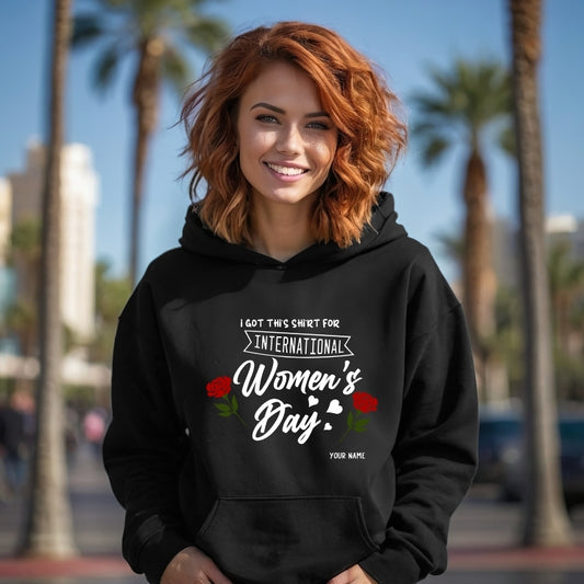 Adult  Unisex Hoodie For Women's Day