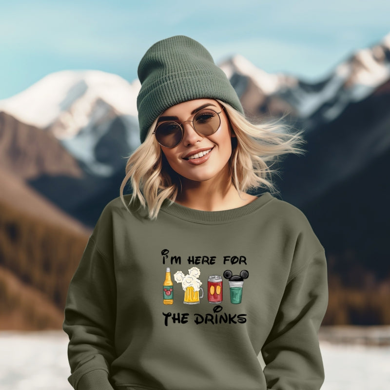 Adult Unisex Sweatshirt For Travel Disney