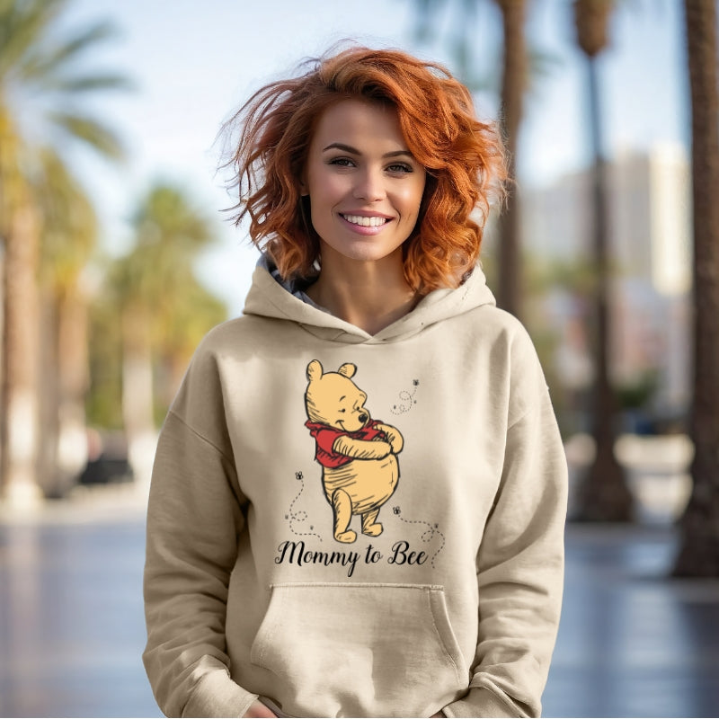 Adult  Unisex Hoodie For Mom To Bee Disney