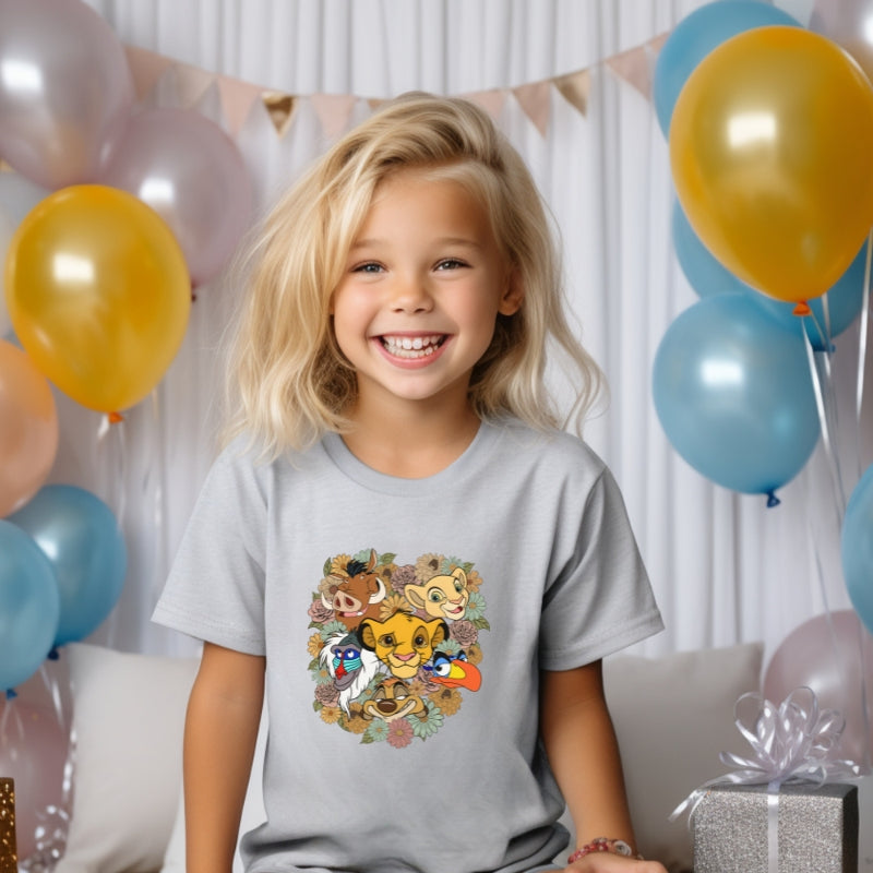 Kids Unisex Tshirt For Disney Lion King