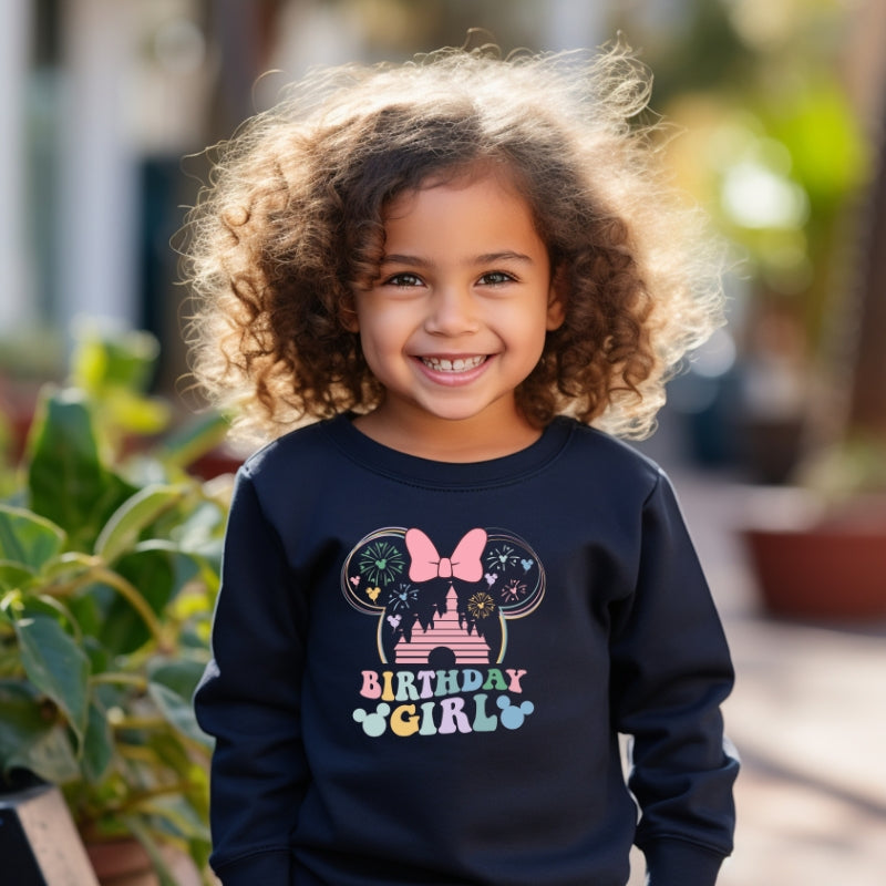 Kids Unisex Sweatshirt For Birthday Disney