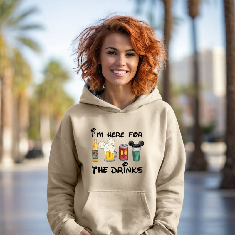 Adult  Unisex Hoodie For Travel Disney