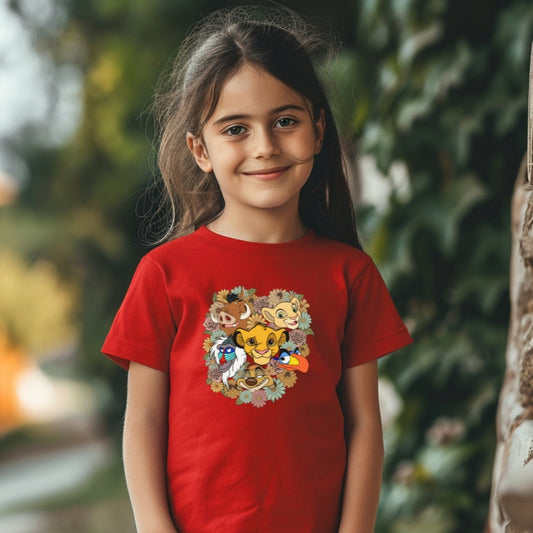 Kids Unisex Tshirt For Disney Lion King