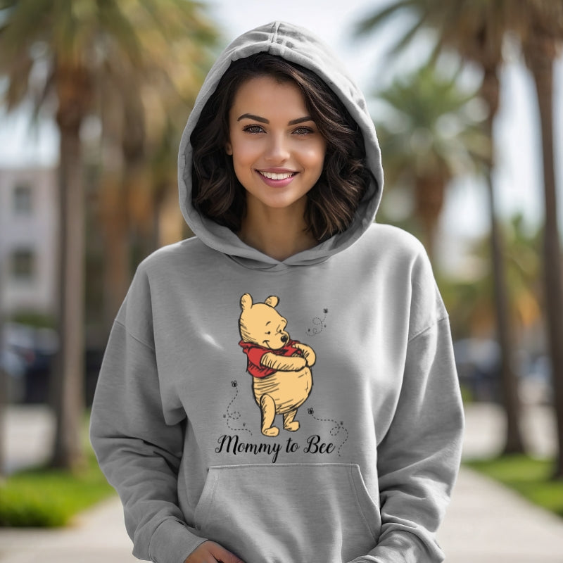 Adult  Unisex Hoodie For Mom To Bee Disney