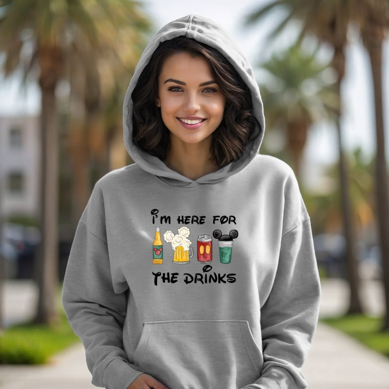 Adult  Unisex Hoodie For Travel Disney