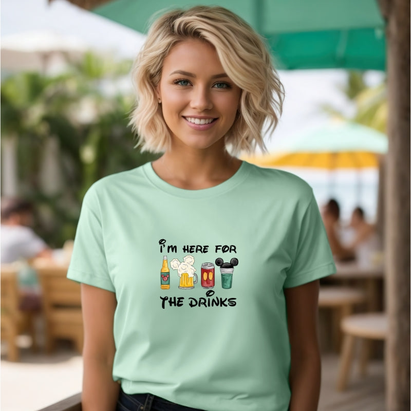 Adult Unisex Tshirt For Travel Disney