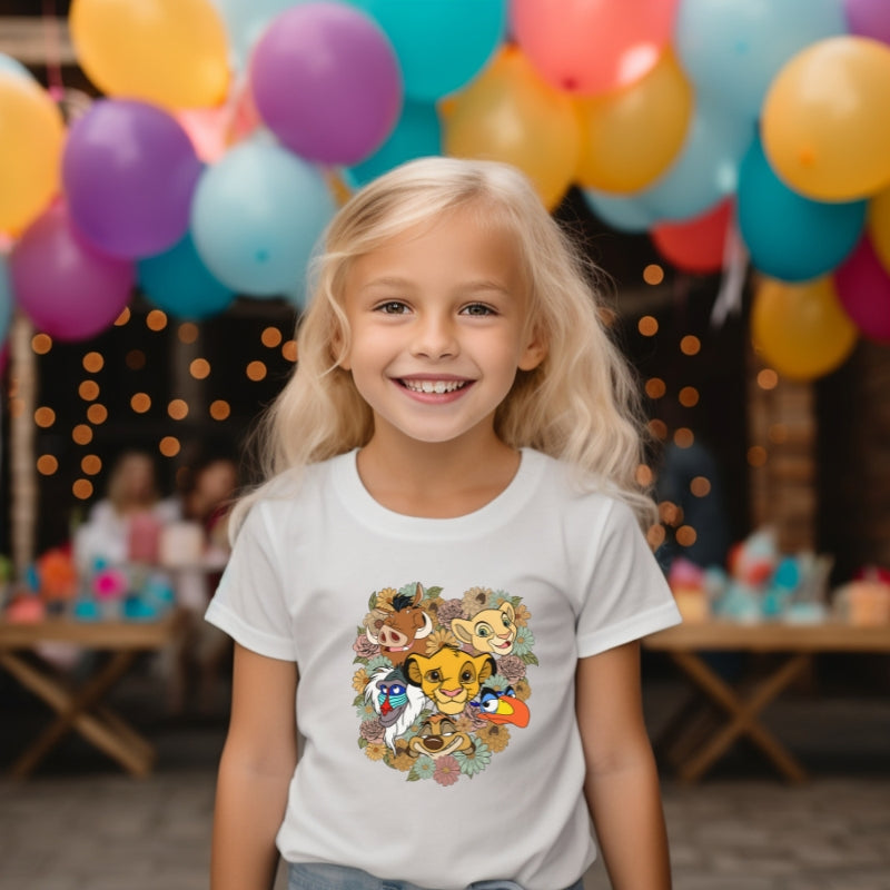 Kids Unisex Tshirt For Disney Lion King