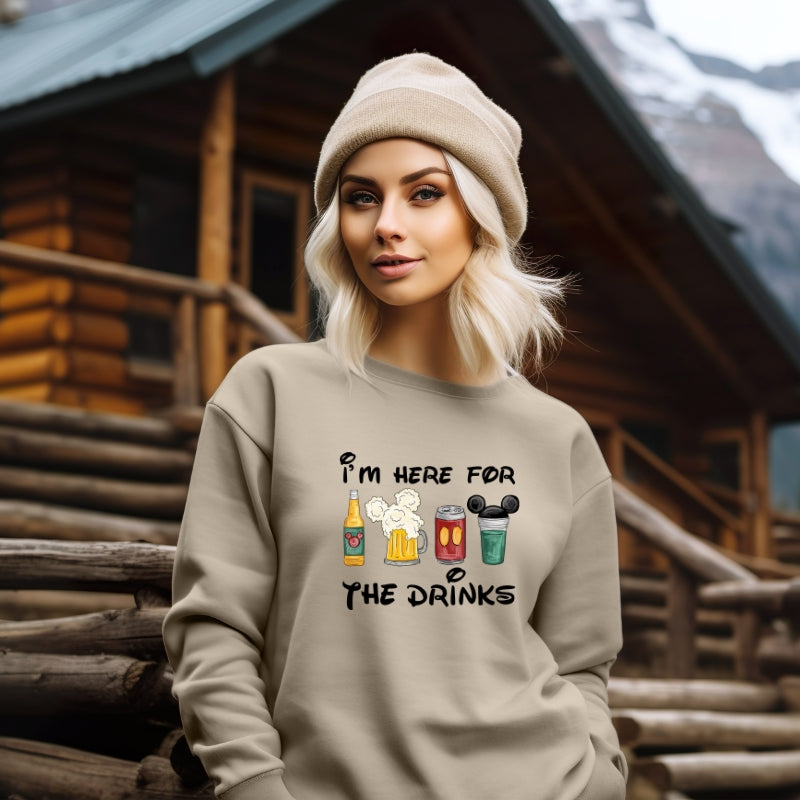 Adult Unisex Sweatshirt For Travel Disney