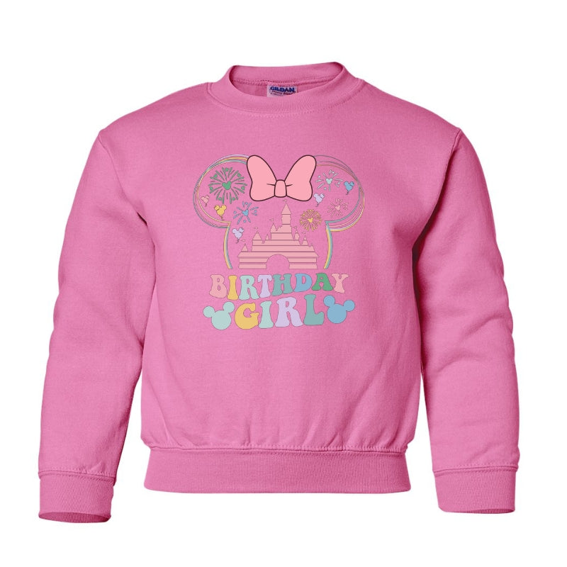 Kids Unisex Sweatshirt For Birthday Disney