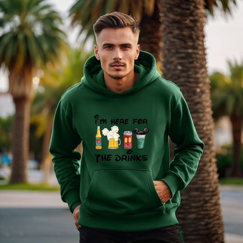 Adult  Unisex Hoodie For Travel Disney