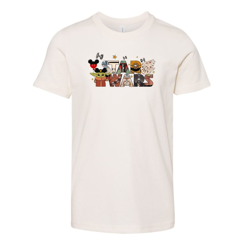 Kids Unisex Tshirt For Disney Star wars