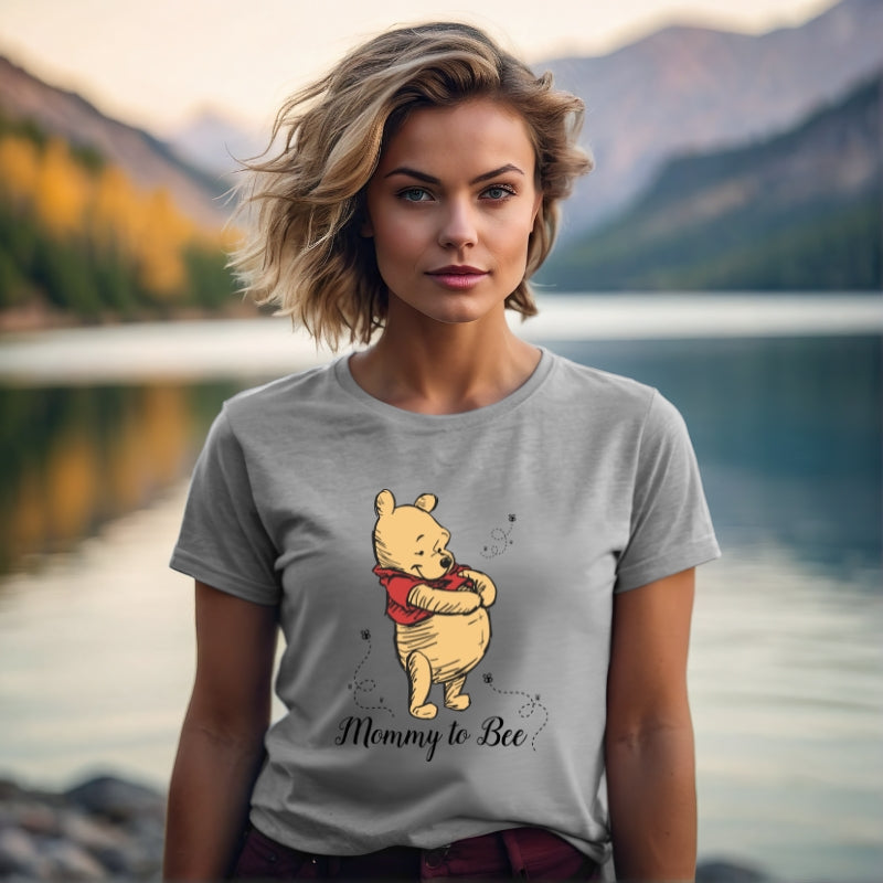 Adult Unisex Tshirt For Mom To Bee Disney