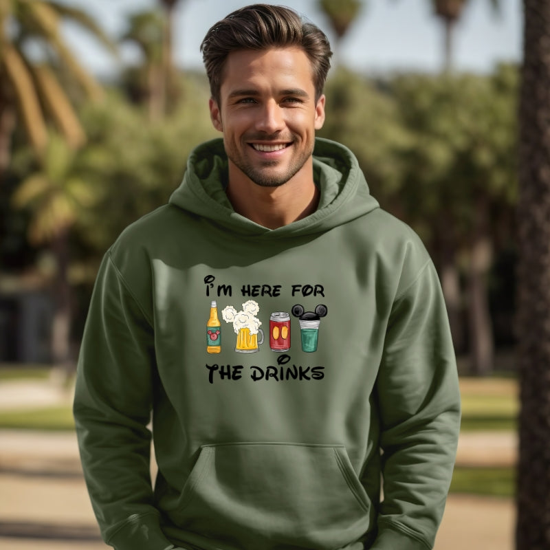 Adult  Unisex Hoodie For Travel Disney