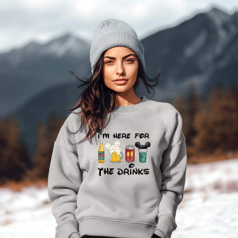 Adult Unisex Sweatshirt For Travel Disney