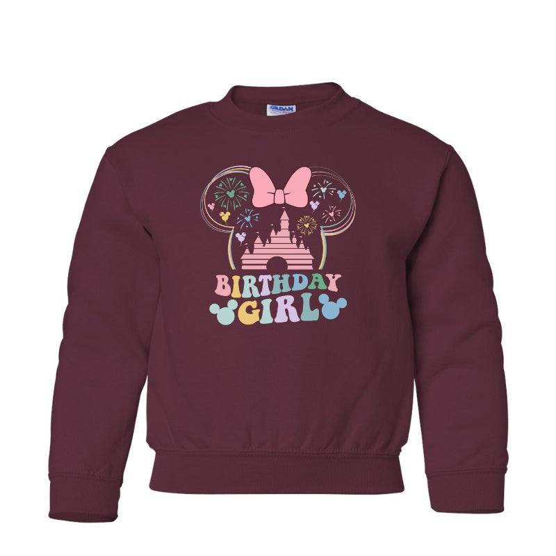 Kids Unisex Sweatshirt For Birthday Disney